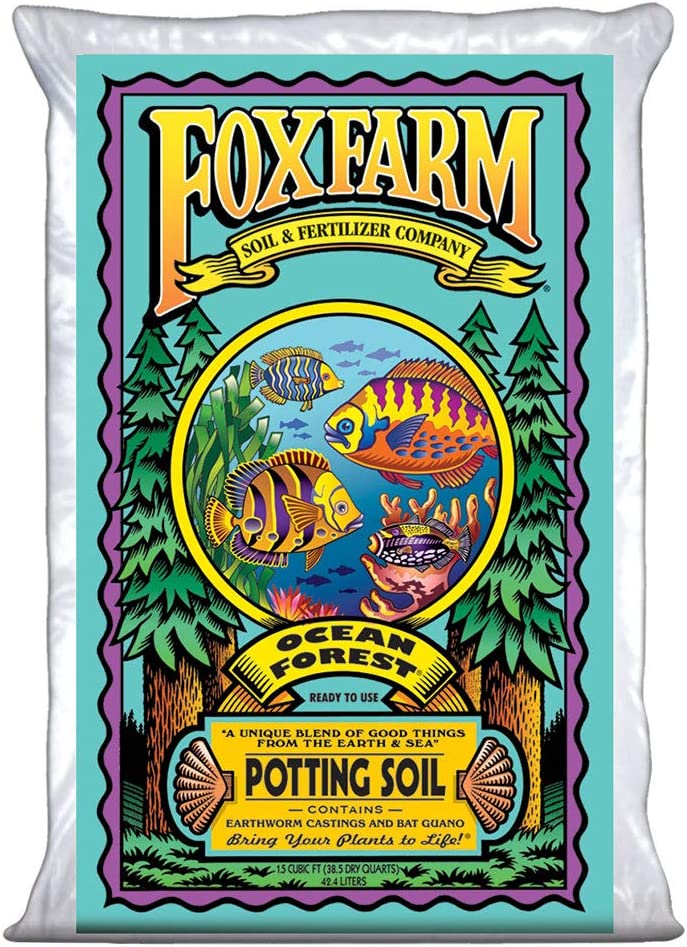 Photograph of FoxFarm's Ocean Forest soil.